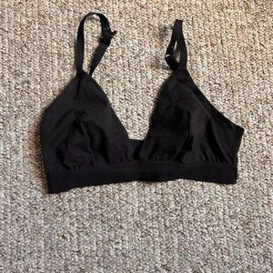 Auden Black Triangle Bralette, size medium
